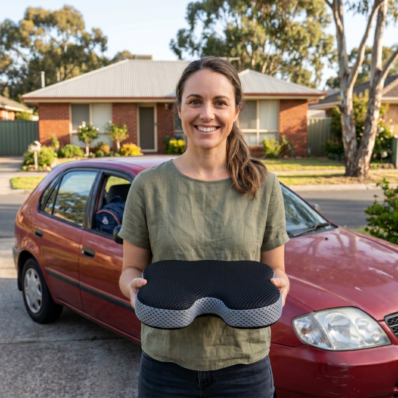 SafeMama™ Deluxe Ride Comfort Cushion